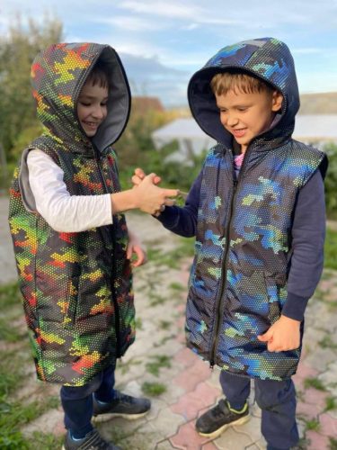 Лекала подростковой двусторонней куртки Гренландия photo review
